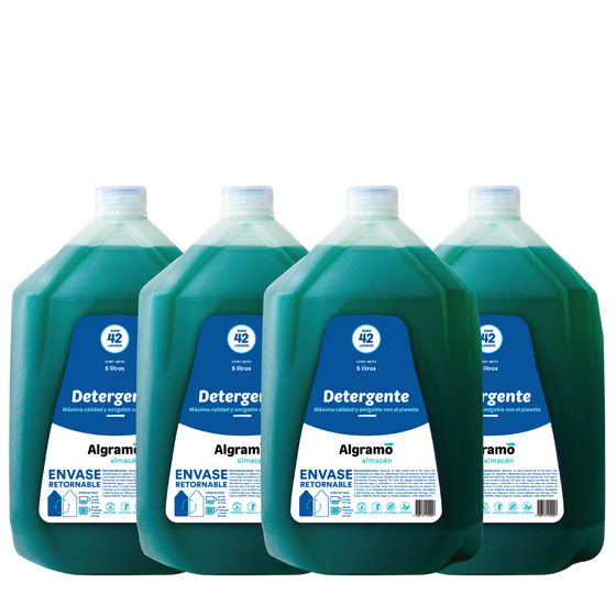 Pack 4x Detergente 5 LT